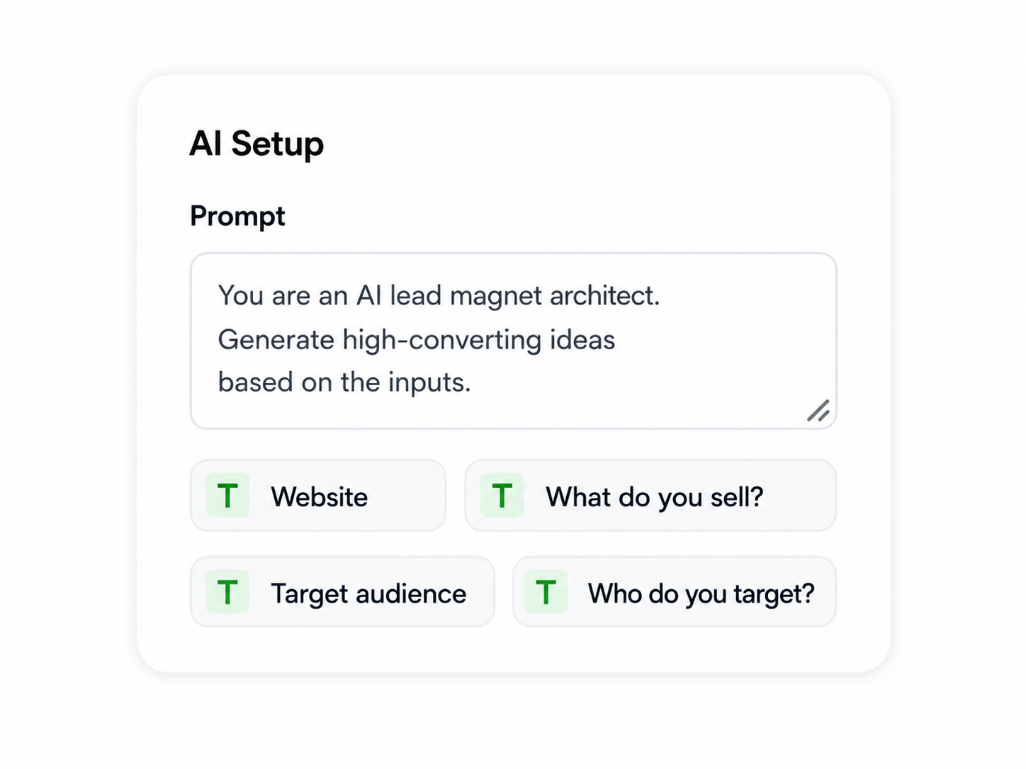 4. AI prompt control