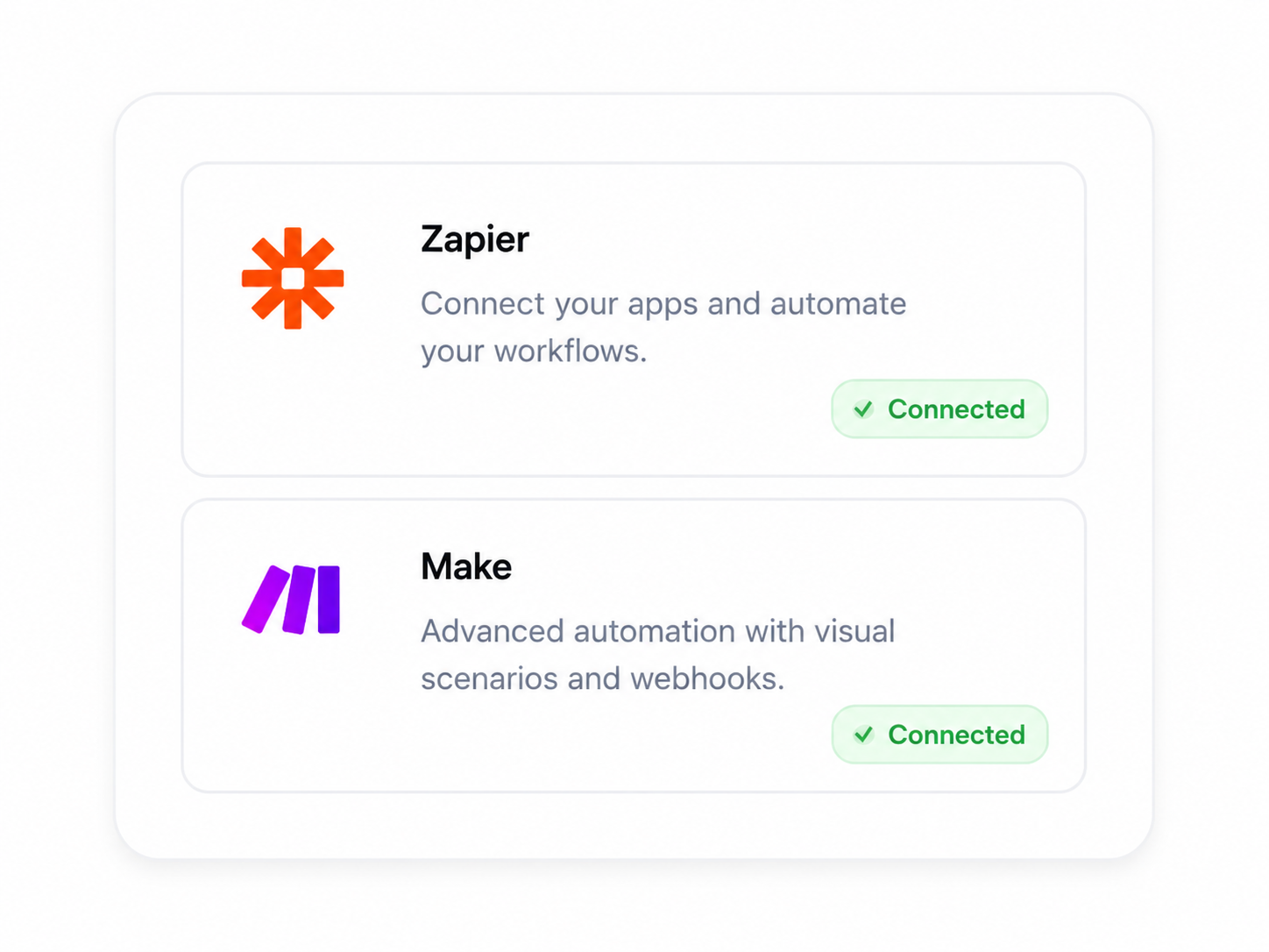 6. Integrations